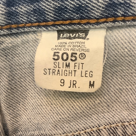 Vtg Levi’s 505 Slim Fit Boyfriend Jeans -9 - Picture 14 of 15
